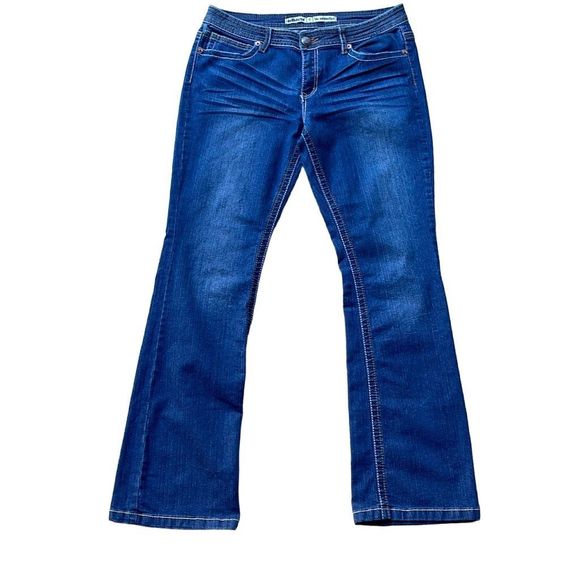 Dollhouse Denim - Dollhouse Bootcut Jeans 15 Women’s Dark Wash Gently Used